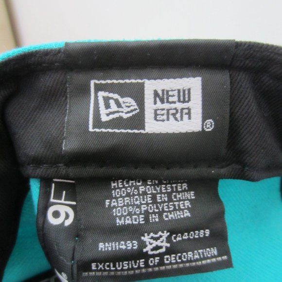 NEW - CHARLOTTE HORNETS NBA Snapback Basketball CAP 9 FIFTY - Picture 9 of 12